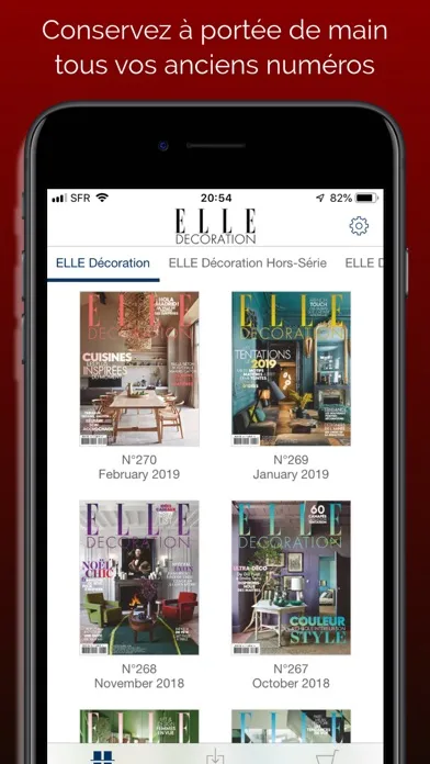 Capturas de pantalla de ELLE Décoration Magazine