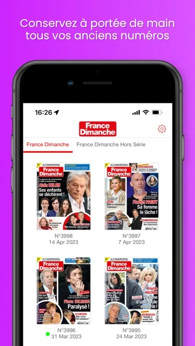 صور France Dimanche Magazine