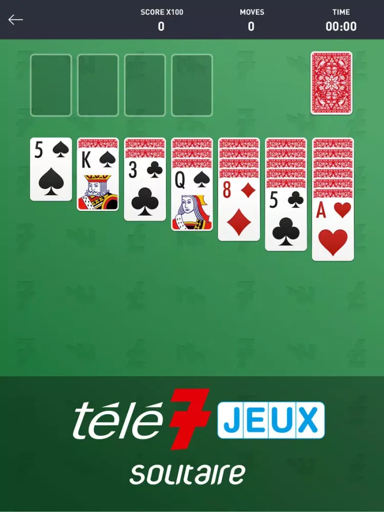 Solitaire - Télé 7 Jeux iPad  سکرین شاٹس