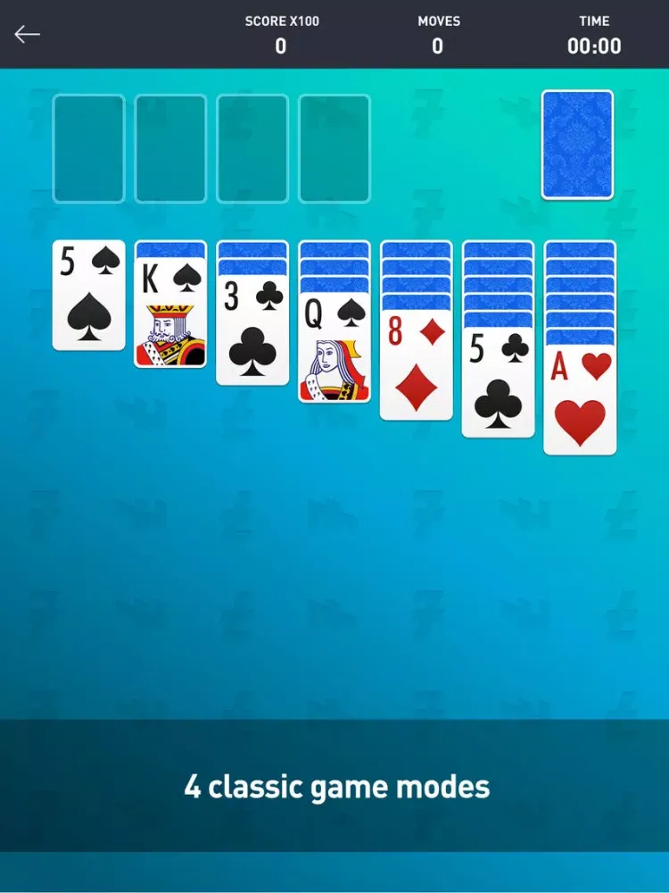 Solitaire - Télé 7 Jeux iPad  سکرین شاٹس