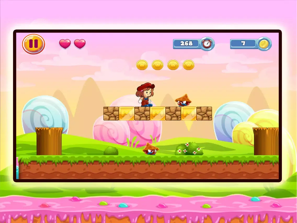 Maria Adventure Run iPad  Screenshots