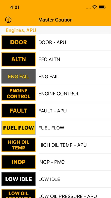737 Master Caution Ekran Görüntüleri