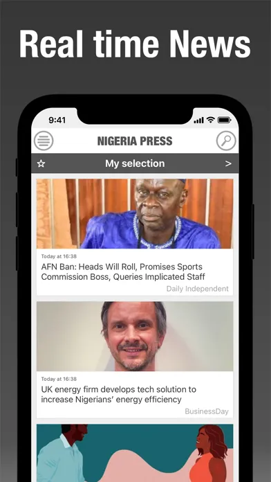 Screenshot di Nigeria Press