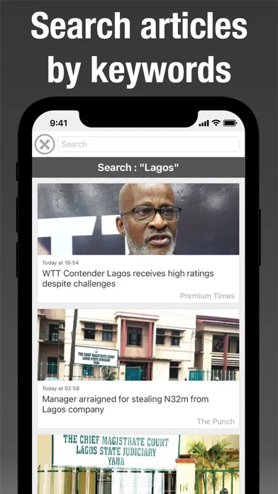Screenshot di Nigeria Press