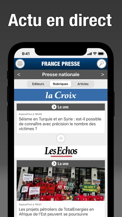 France Press Ekran Görüntüleri