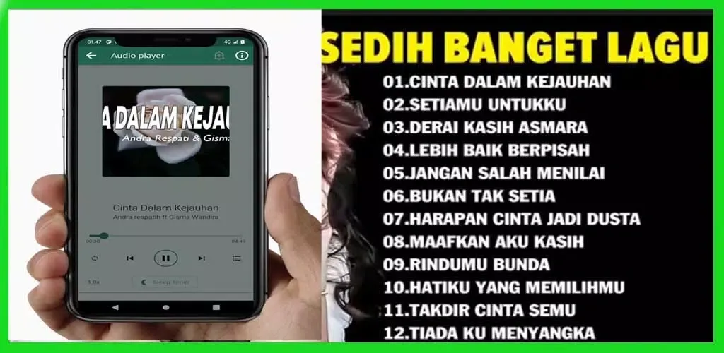 Lagu Sedih Enak Di Dengar應用截圖