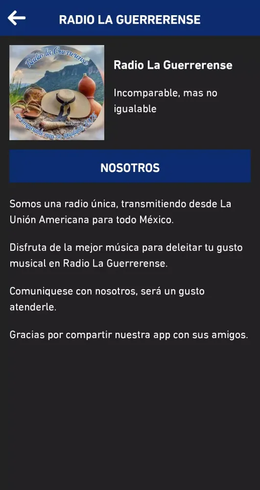 Radio La Guerrerense Screenshots