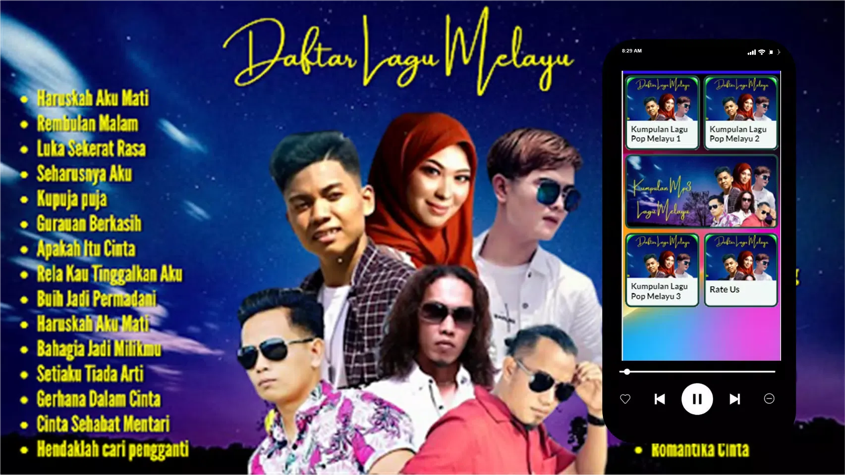 Kumpulan Lagu Pop Melayu Mp3 Screenshots