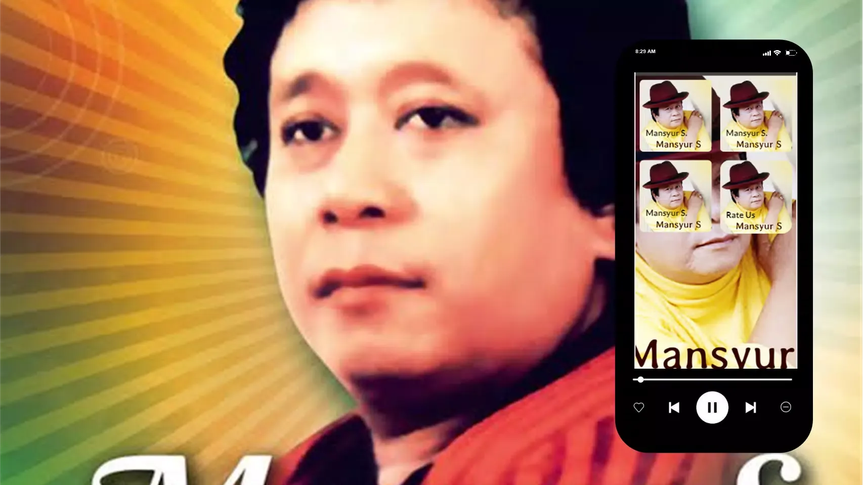 Tangkapan layar Mansyur S. Lagu Kenangan Mp3