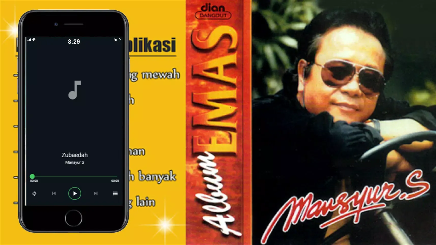Tangkapan layar Mansyur S. Lagu Kenangan Mp3