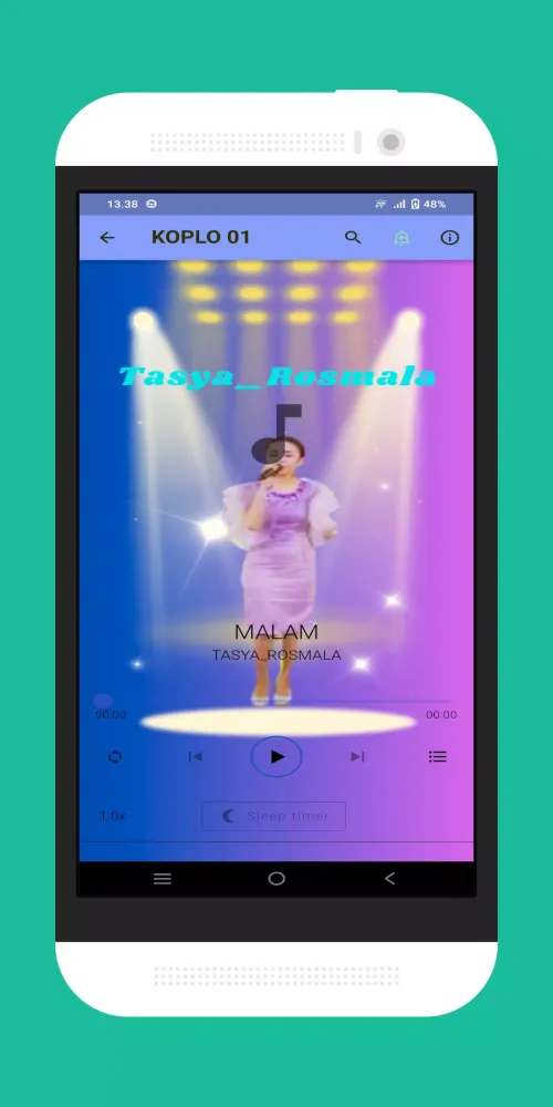 Screenshot di Lagu Malam tasya_Rosmala