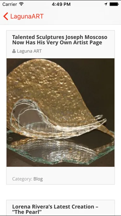 Ảnh chụp màn hình của LagunaART.com™ - Everything ART in Laguna Beach