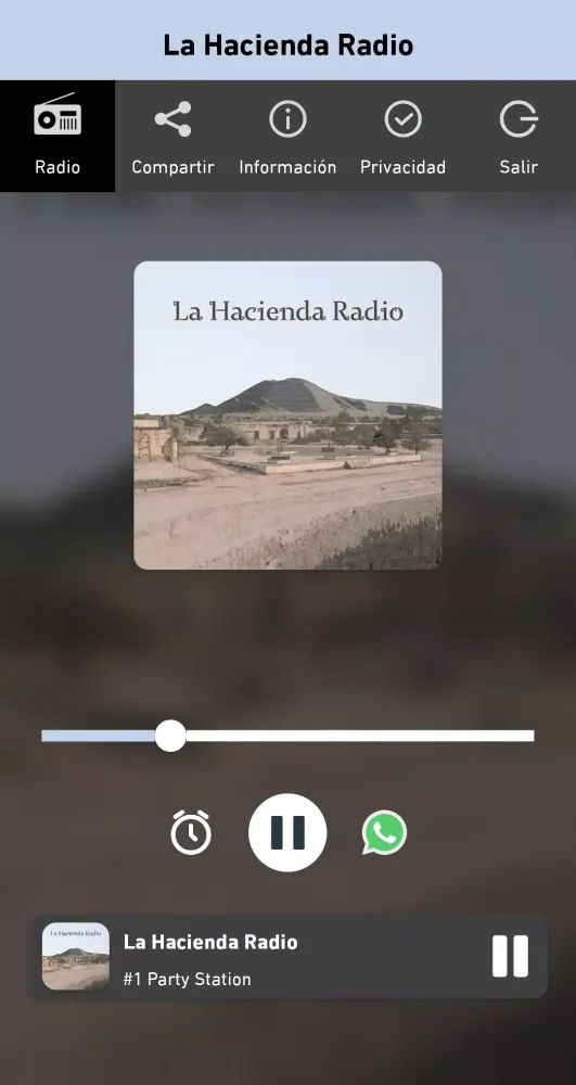 La Hacienda Radio Screenshots