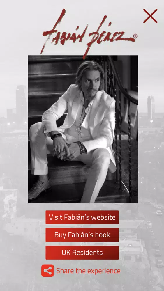 Fabián Perez Augmented Reality Screenshots