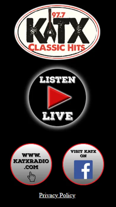 Zrzuty ekranu KATX 97.7 FM Radio