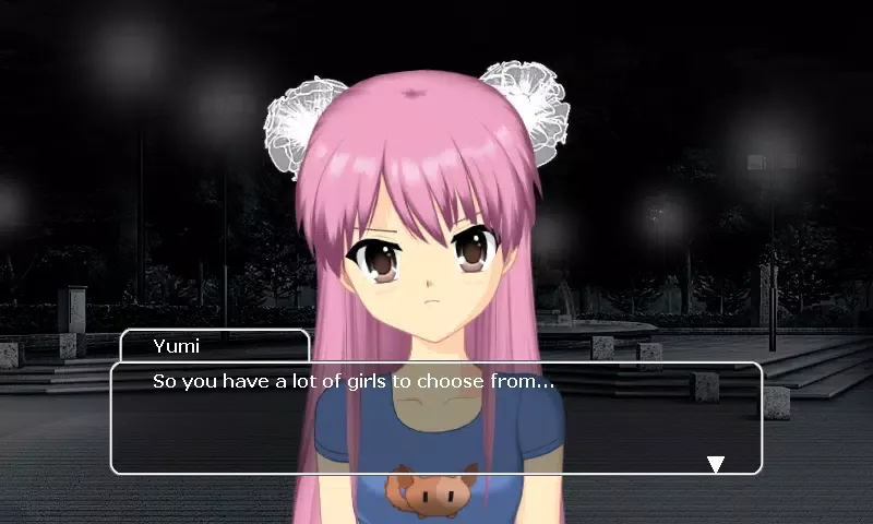 Tangkapan layar Shoujo City - anime game