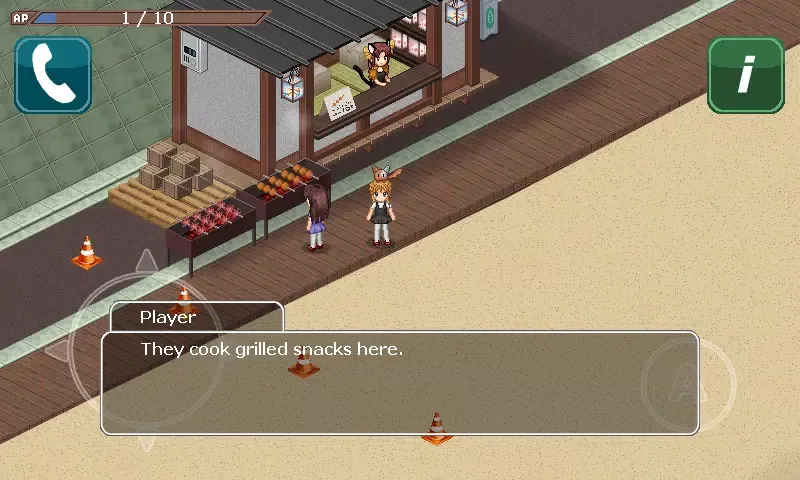 Tangkapan layar Shoujo City - anime game