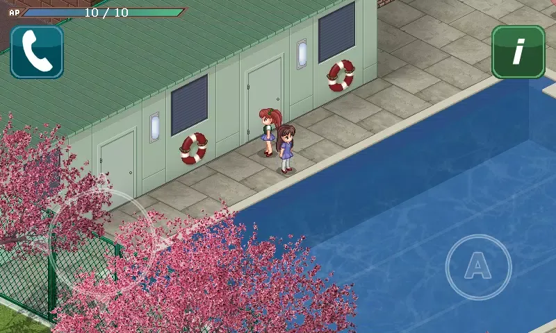 Tangkapan layar Shoujo City - anime game