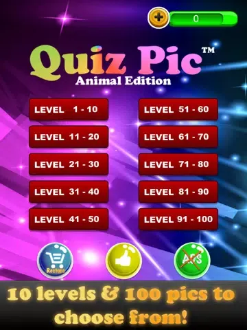 Quiz Pic Animals - Guess The Animal Photo in this Brand New Trivia Game iPad  Screenshots
