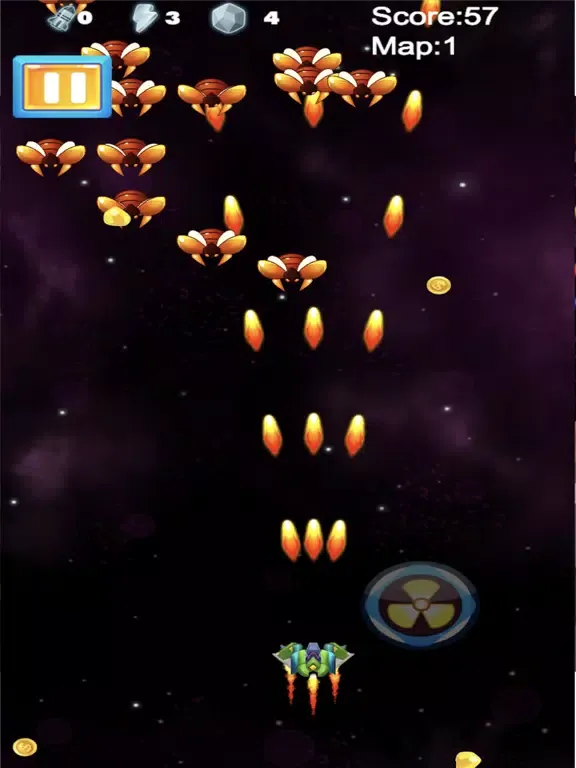 Alien Space Shooter - 3D Games iPad  Screenshots