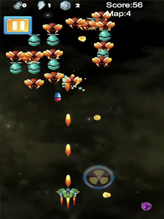 Alien Space Shooter - 3D Games iPad  Screenshots