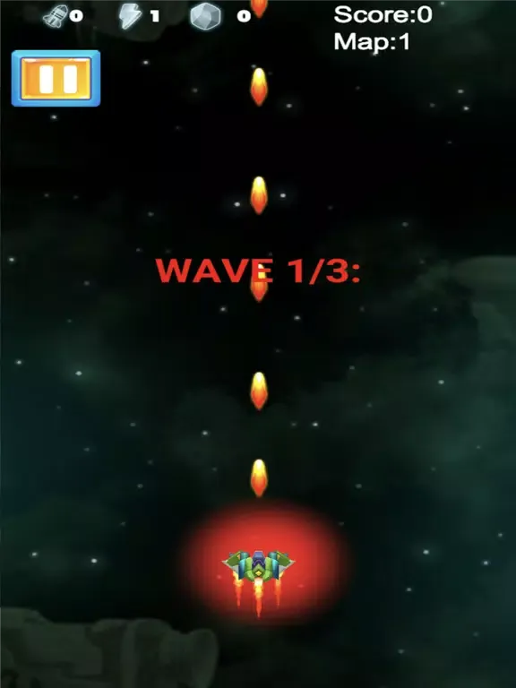 Alien Space Shooter - 3D Games iPad  Screenshots