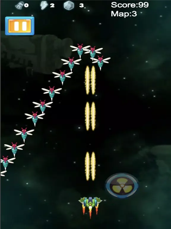 Alien Space Shooter - 3D Games iPad  Screenshots