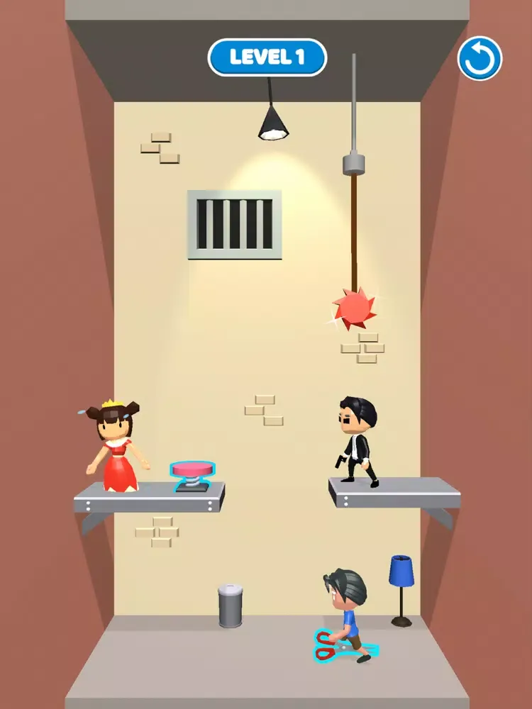 Rescue Cut 3D iPad  Screenshots