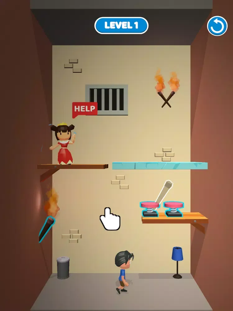 Rescue Cut 3D iPad  Screenshots