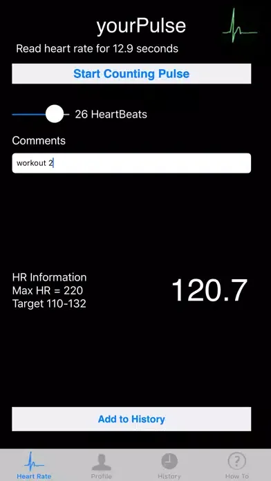 yourPulse - track your heart Ekran Görüntüleri