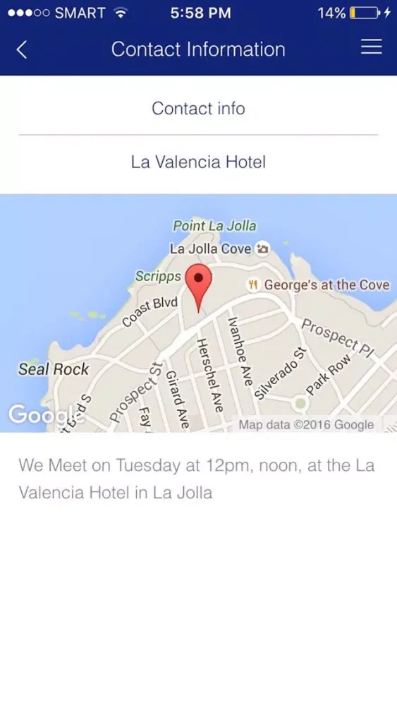 Rotary Club of La Jolla 스크린샷