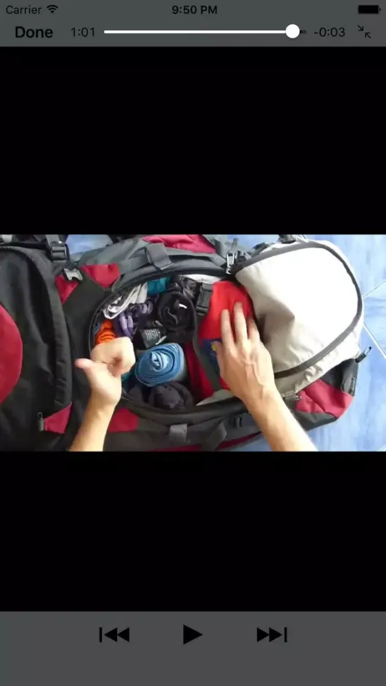 ภาพหน้าจอของ Packnomad - pack your bag