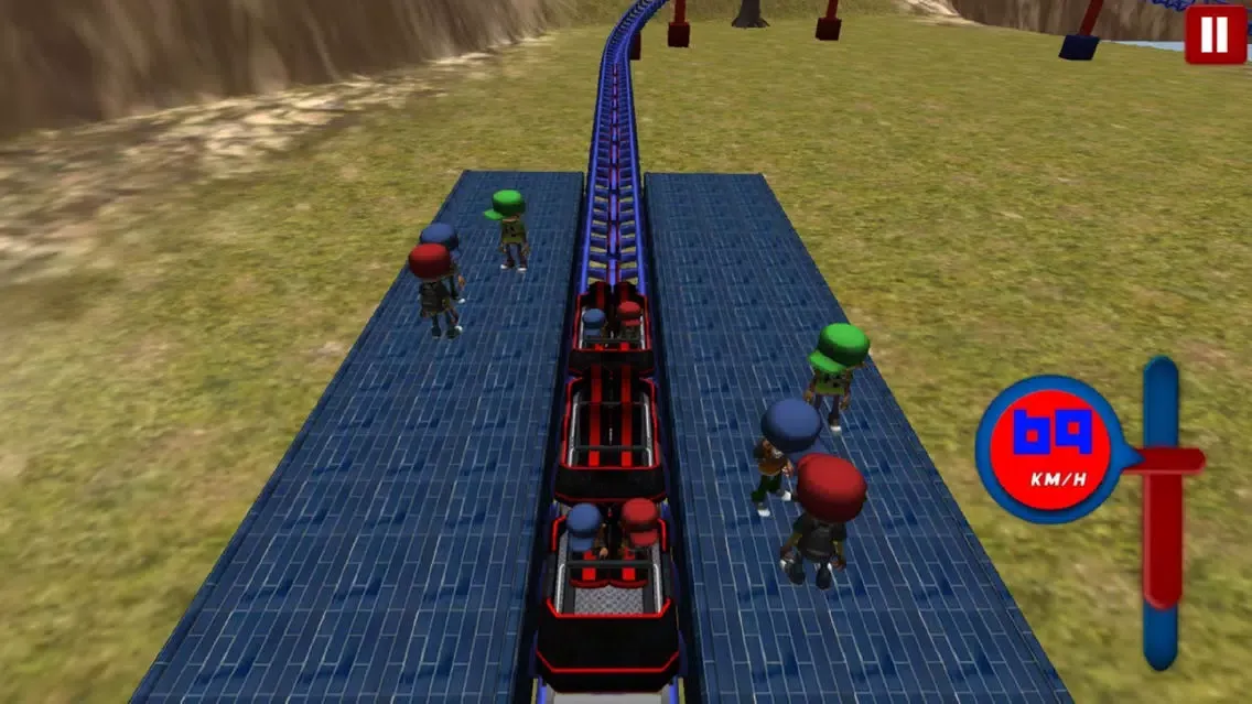 Capturas de pantalla de Lake Roller Coaster : 3D Hill Ride 2016