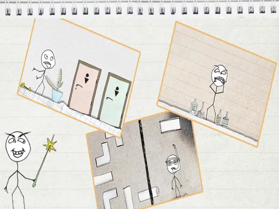 Troll Quest - Happy Stickman iPad  Ekran Görüntüleri