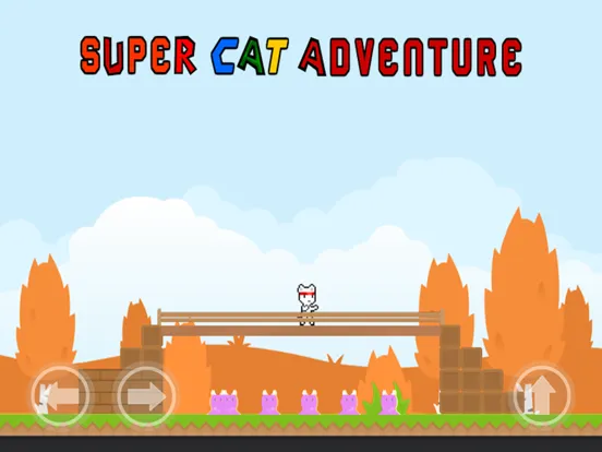 Tangkapan skrin Super Cat Jump iPad 