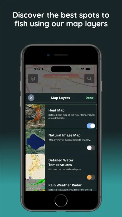 Fishing App - HookedUp स्क्रीनशॉट
