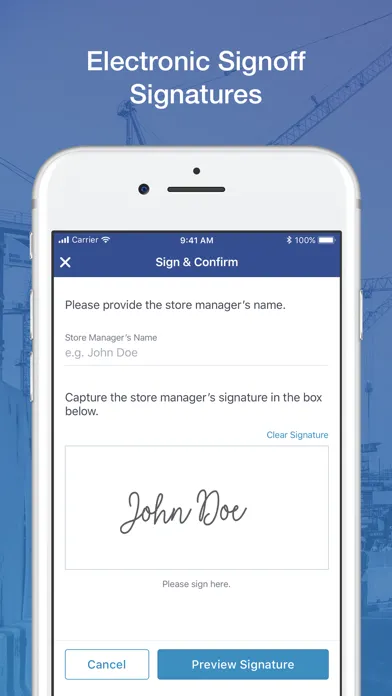 LPS Mobile: Work Order Manager Screenshots