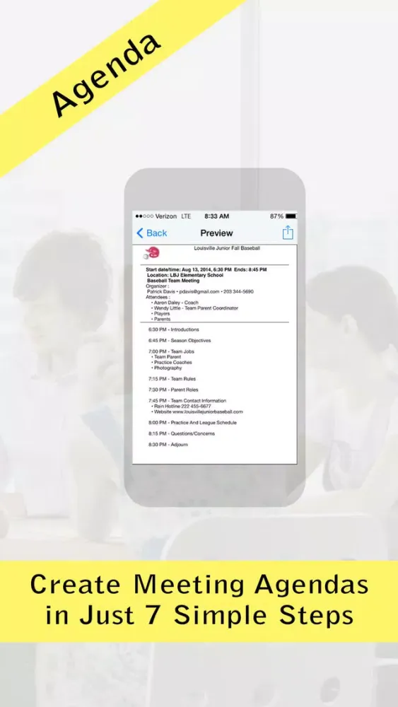 Screenshot di Pocket Agenda Lite