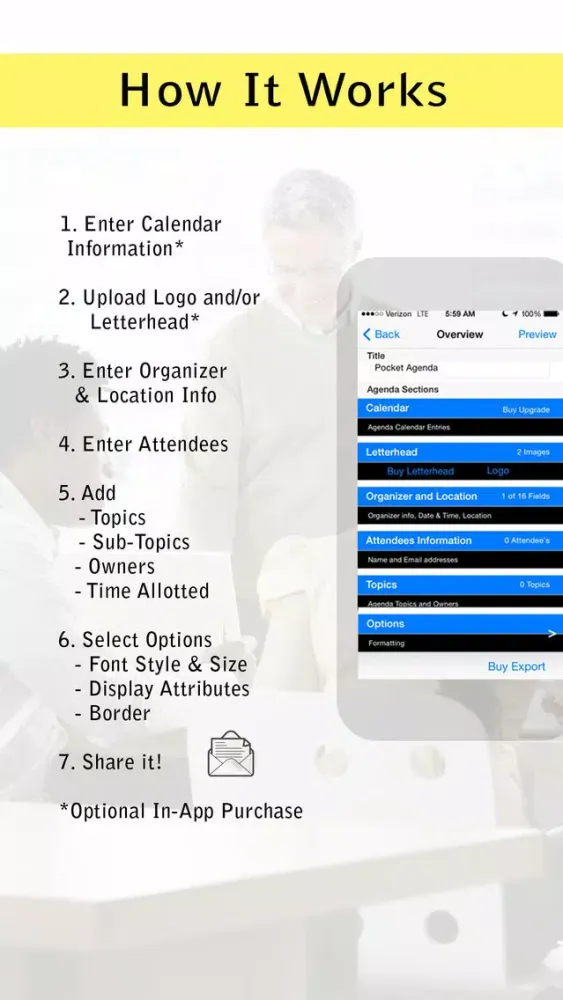 Screenshot di Pocket Agenda Lite