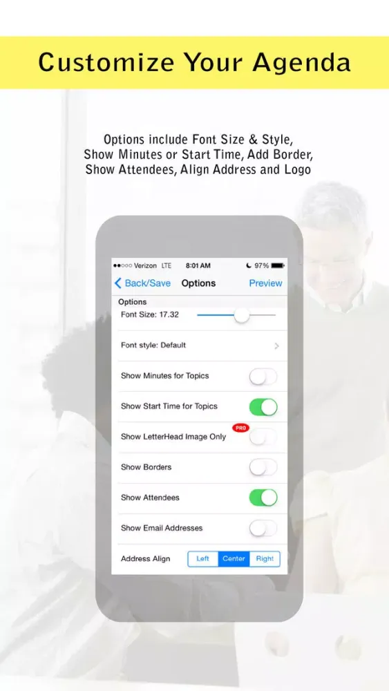 Screenshot di Pocket Agenda Lite