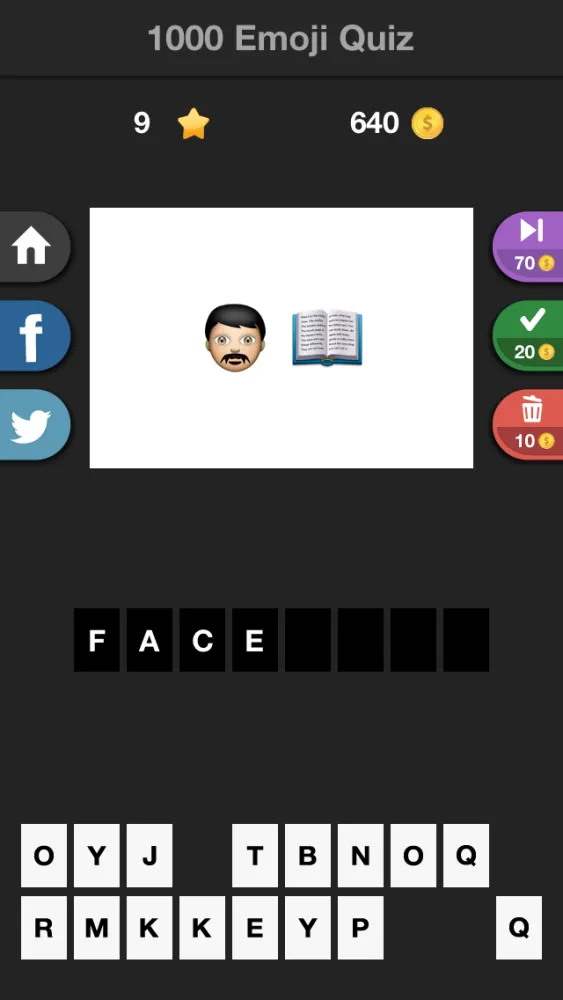 1000 Emoji Quiz 스크린샷
