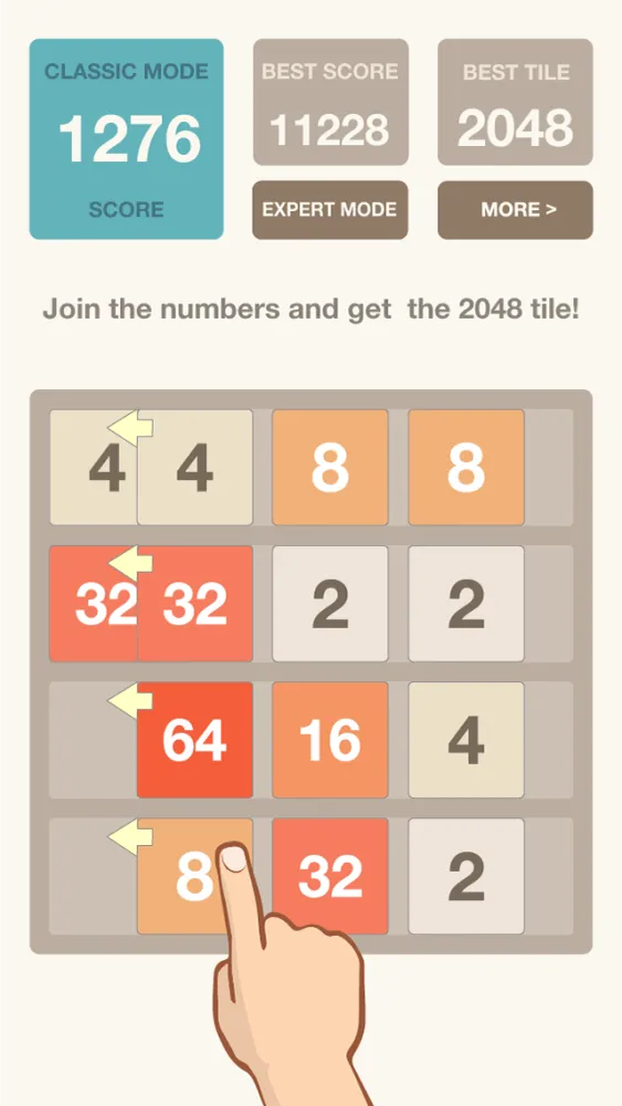 ภาพหน้าจอของ 2048 Ultimate Edition