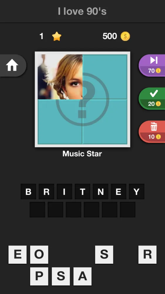 Zrzuty ekranu I Love 90's : The Picture Quiz