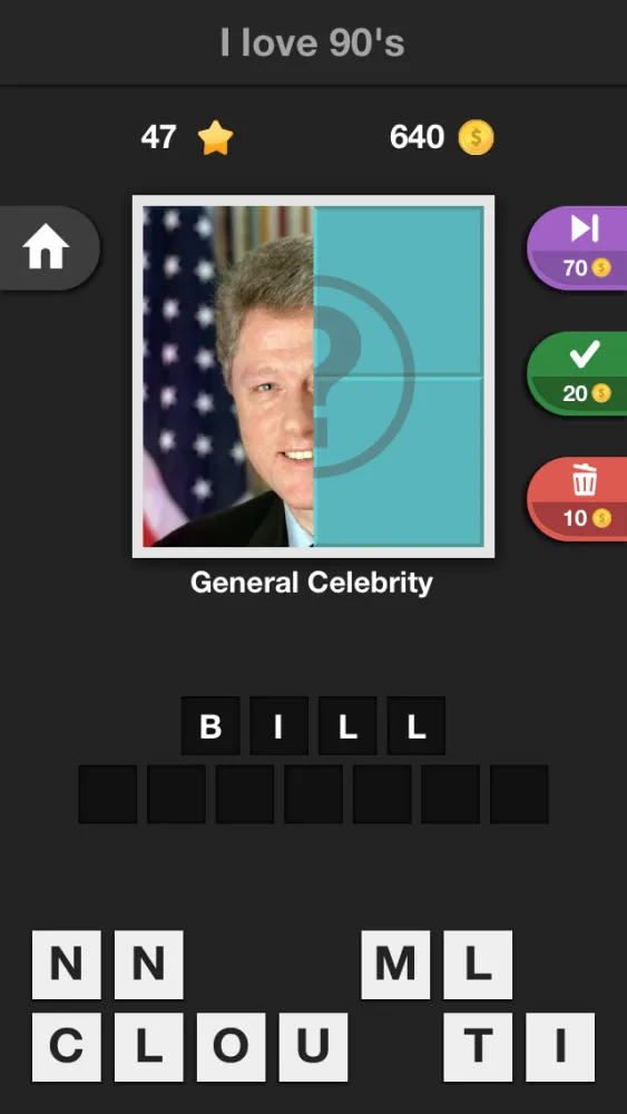 Zrzuty ekranu I Love 90's : The Picture Quiz