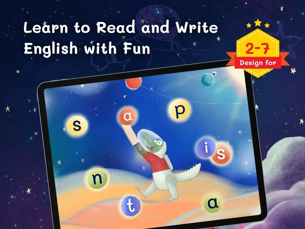 Lalabook: ABC Learning Games iPad  سکرین شاٹس