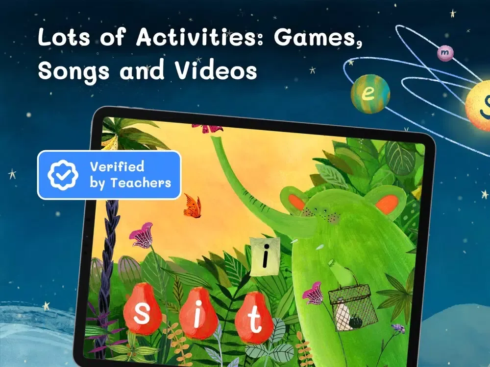 Lalabook: ABC Learning Games iPad  سکرین شاٹس