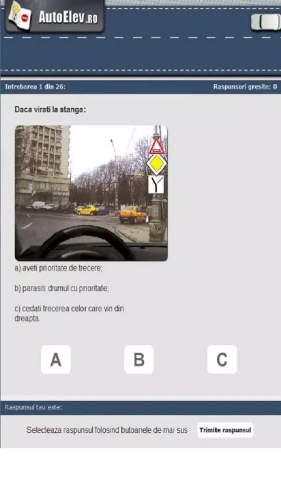 Autoelev - Chestionare Auto Screenshots