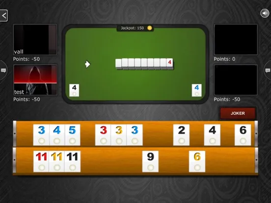 Rummy PRO - Remi Pe Tabla iPad 應用截圖