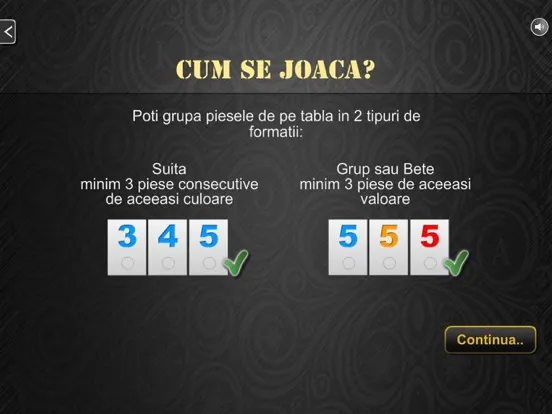 Rummy PRO - Remi Pe Tabla iPad 應用截圖