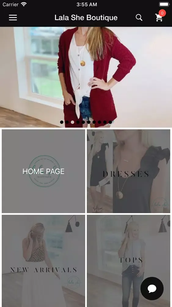 Captures d'écran de Lala She Boutique